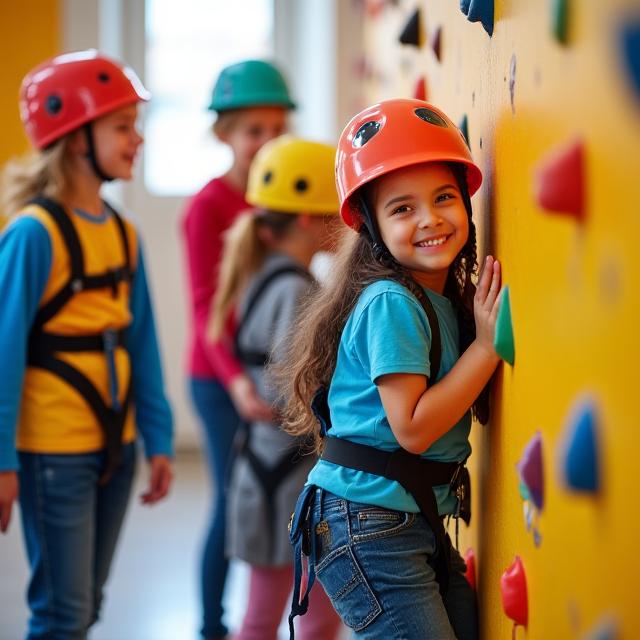 Talleres de escalada para niños y escuelas